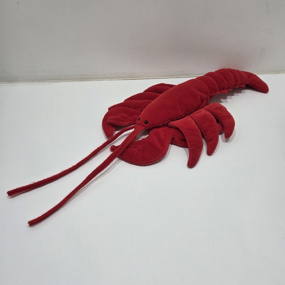 Folkmanis Folktails Lobster Puppet Plush Stuffed Animal Toy Pretend Play Red Sea